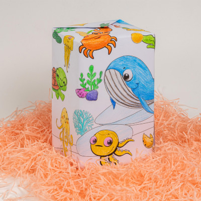 Tranh cuộn tô màu DIY Thiên Long Colokit CRO-C001