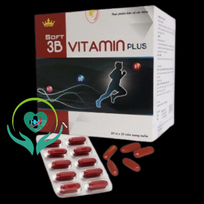 Viên uống Soft 3b Vitamin plus Kingphar New, hộp 100v