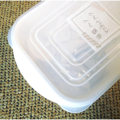 Bộ 2 hộp đựng thực phẩm Whity Pack 1600ml + 800ml - nội địa Nhật Bản