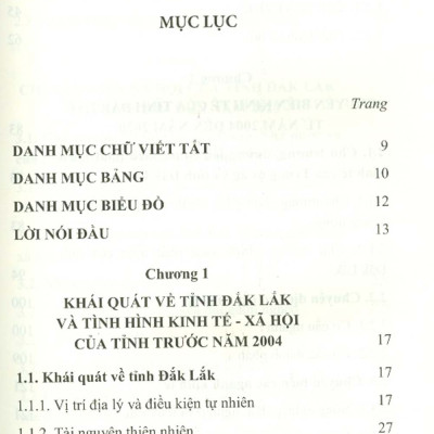 Kinh Tế - Xã Hội Tỉnh Đắk Lắk Từ Năm 2004 Đến Năm 2020