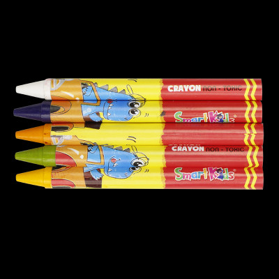 Hộp 24 Bút Màu Sáp Dino - Smartkids CR03