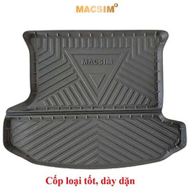 Lót cốp (qd) xe ô tô Skoda Kodiaq 2017-2023 7 seat, thương hiệu Macsim chất liệu TPV cao cấp màu đen cốp loai tốt , dày dặn 