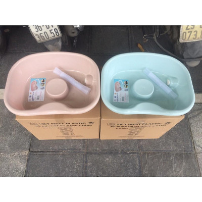 Chậu Gội Đầu Tại Giường Tại Nhà Cho Em Bé, Người Lớn Tuổi, Bệnh Nhân - Giao Màu Ngẫu Nhiên