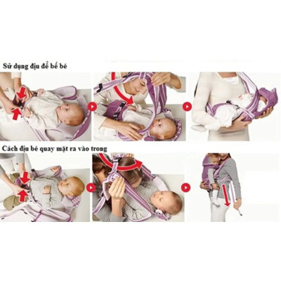 Địu Trẻ Em Aprica Pitta - Beige