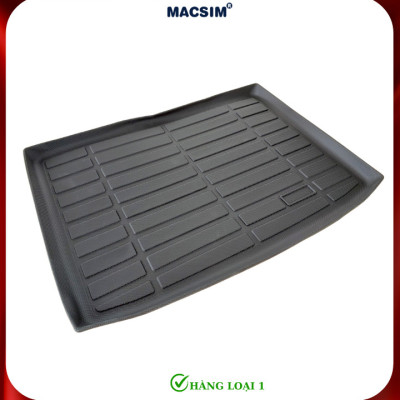Thảm lót cốp xe ô tô Vinfast VF6 Nhãn hiệu Macsim chất liệu nhựa TPE cao cấp màu đen