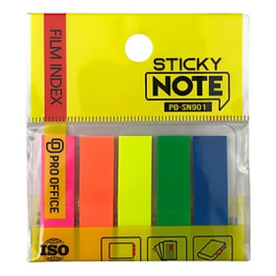 Giấy Phân Trang Pro Office 5 Màu PO-SN901