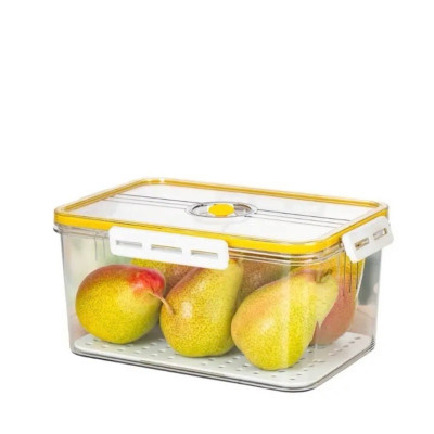 BỘ 3 HỘP THỰC PHẨM CHỮ NHẬT CAO CẤP KHÓA GÀI VIỆT NHẬT HOKORI - Hàng chính hãng (Giao màu ngẫu nhiên)