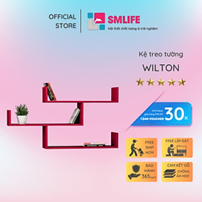 Kệ trang trí kệ để sách gia đình SMLIFE Wilton