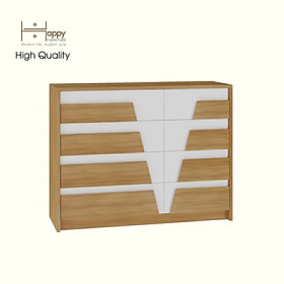 [Happy Home Furniture] PONIX, Tủ lưu trữ 8 ngăn kéo, 96cm x 32cm x 74cm ( DxRxC), THK_113