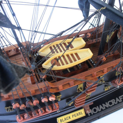 Mô hình thuyền Black Pearl (Ngọc Trai Đen) (dài 63cm)