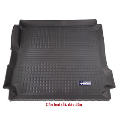 Thảm lót cốp xe ô tô LANDROVER Discovery 4 (2010-2015) nhãn hiệu Macsim chất liệu TPV cao cấp màu đen (085)