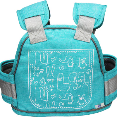 Đai đi xe máy BH Kids an toàn cho bé (từ 1 đến 10 tuổi), chống bụi bẩn, thoáng khí, chắc chắn, phát sáng ban đêm