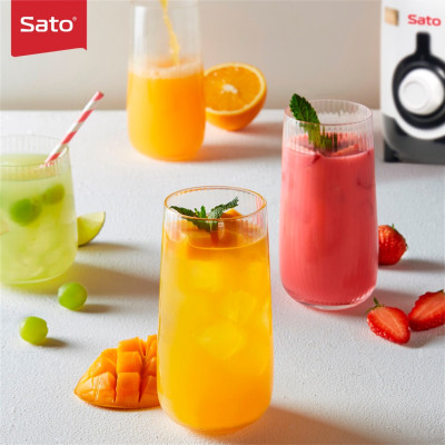 Máy xay sinh tố đa năng 3 cối SATO ST-MX8304A công suất 250W, dễ sử dụng, dao inox không gỉ, xay nhuyễn, trộn, nghiền thức ăn, hoa quả, thiết kế tiện dụng, nhựa ABS, an toàn, tháo lắp, vệ sinh dễ dàng - Miễn phí vận chuyển toàn quốc - Hàng Chính Hãng