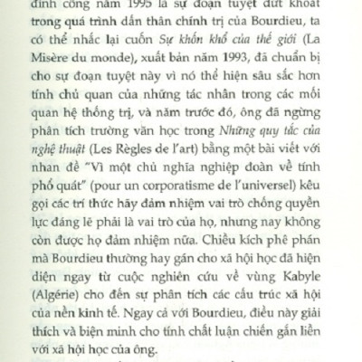 Sách - Pierre Bourdieu - Một dẫn nhập