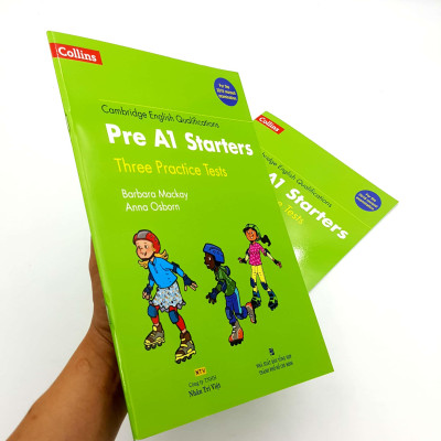 Collins - Pre A1 Starters - Three Practice Tests - Kèm 1 MP3 (Format 2018)