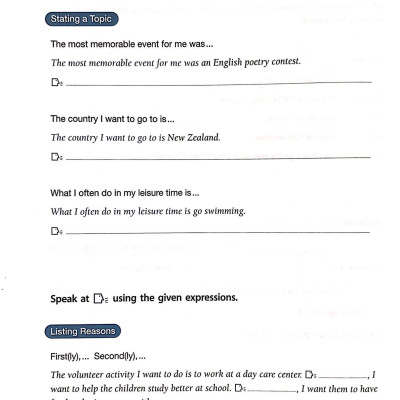 TOEFL iBT Activator Speaking Intermediate (Kèm CD)