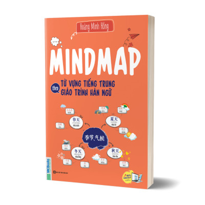 Sách - Mindmap Ngữ pháp Tiếng Trung theo giáo trình Hán ngữ (MC)