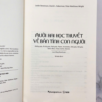 Mười Hai Học Thuyết Về Bản Tính Con Người