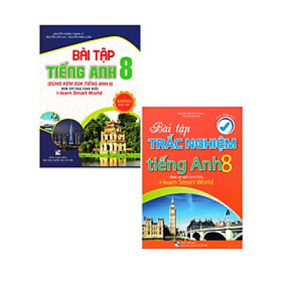 Combo Bài Tập Trắc Nghiệm Tiếng Anh 8 + Bài Tập Tiếng Anh 8 (Bám Sát SGK Cánh Diều I-Learn Smart World) (Bộ 2 Cuốn) _HA