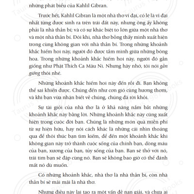 Đọc Ngôn Sứ, nói về Yêu - OSHO