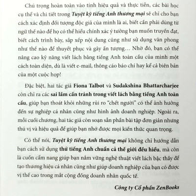 (Quà Tặng Không Bán) Sách - Tuyệt Kỹ Tiếng Anh Thương Mại - Improve your Global Business English