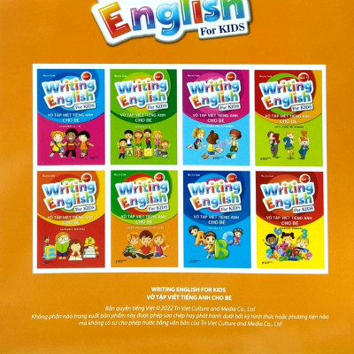 Vở Tập Viết Tiếng Anh Cho Bé - Tập 6