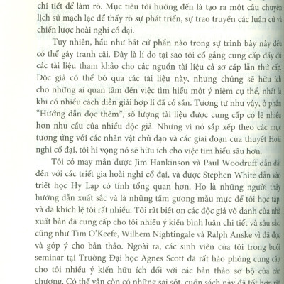THUYẾT HOÀI NGHI CỔ ĐẠI - Harald Thorsrud – NXB Đại Học Sư Phạm