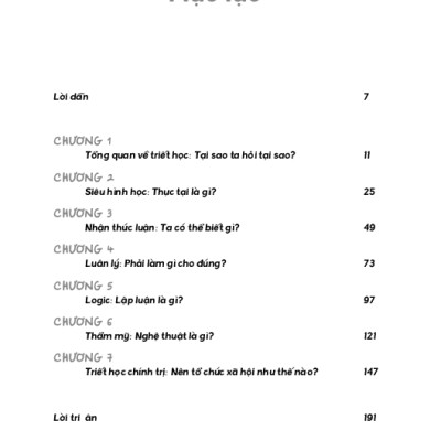 Triết Học Kỳ Thú Dành Cho Tuổi Mới Lớn