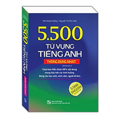 Sách - 5500 từ vựng tiếng Anh thông dụng nhất (bản màu)