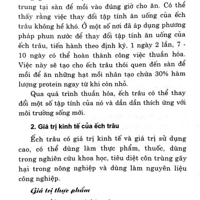 Bạn Của Nhà Nông - Kỹ Thuật Nuôi Và Chăm Sóc Ếch Trâu (Ếch Công Nghiệp)