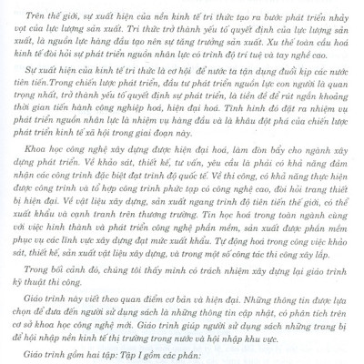 Kỹ Thuật Thi Công - Tập 1 (Tái bản năm 2020)