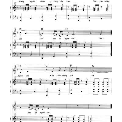 Thực Hành Đệm Piano - Chủ Đề: Ca Khúc Thiếu Nhi (Phần 2)