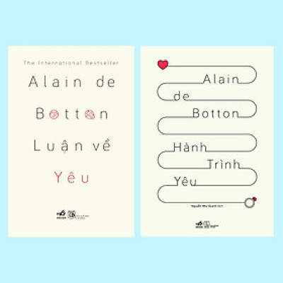 Sách - Combo Luận về yêu - Hành trình yêu (Alain de Botton) - Nhã Nam Official