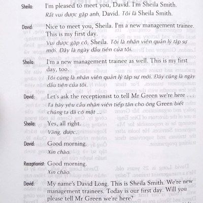Đàm Thoại Tiếng Anh Cho Người Quản Lý