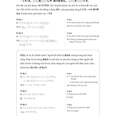 Tsunagu Nihongo Tiếng Nhật Kết Nối Sơ Cấp - Sách Giải Thích Ngữ Pháp (Phiên Bản Tiếng Việt) - Tsuji Azuko, Ozama Ai