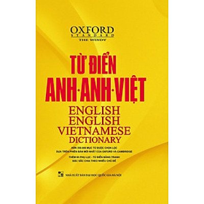 Từ Điển Oxford Anh - Anh - Việt (Bìa Vàng)