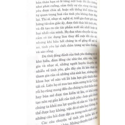 Dẫn Luận Về Tình Yêu - Ronald de Sousa - Vanlangbooks