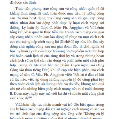 Một Số Vần Đề Lý Luận Chính Trị Ở Việt Nam