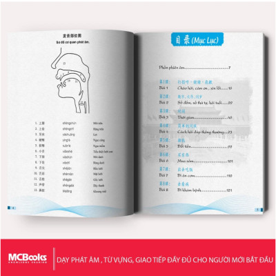 Sách - Tự học tiếng trung cho người mới bắt đầu ( 2 màu) - MCBooks