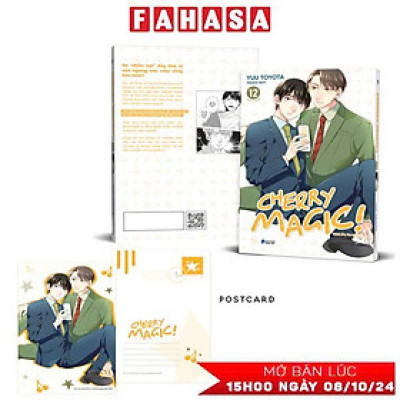 Sách - Cherry Magic - Tập 12 - Tặng Kèm Postcard 2 Mặt Bồi Cứng