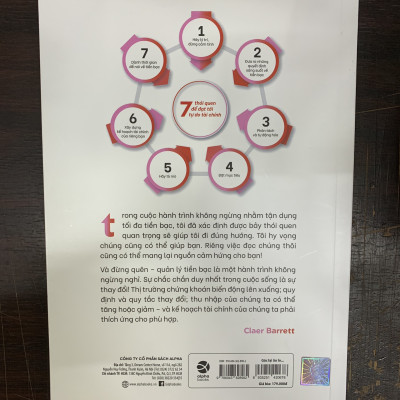 Gác Lại Âu Lo - Tự Do Tài Chính - Claer Barrett - Nguyễn Thị Phương dịch - (bìa mềm)