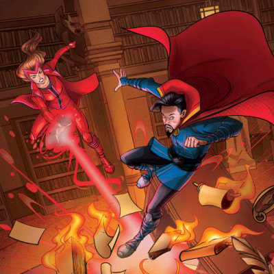 World Of Reading Level 1: This Is Doctor Strange And Scarlet Witch