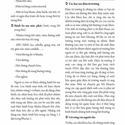 Chăm sóc sức khỏe trẻ em toàn diện: CHĂM SÓC EM BÉ TRƯỚC SINH- hiện đại kết hợp truyền thống