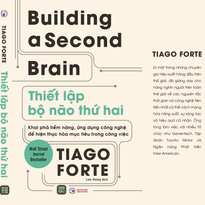 Sách - Building A Second Brian, Thiết Lập Bộ Não Thứ 2 - Tiago Forte