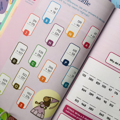 Sách summer brain quest 3&4 phát triển tư duy iq cho bé - in màu ( tiếng anh, 8 - 9 tuổi )