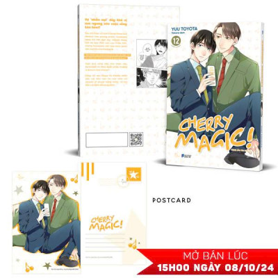 Sách - Cherry Magic - Tập 12 - Tặng Kèm Postcard 2 Mặt Bồi Cứng