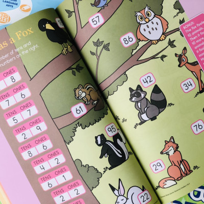 Sách summer brain quest 1&2 phát triển tư duy iq cho bé - in màu ( tiếng anh, 6 - 7 tuổi )