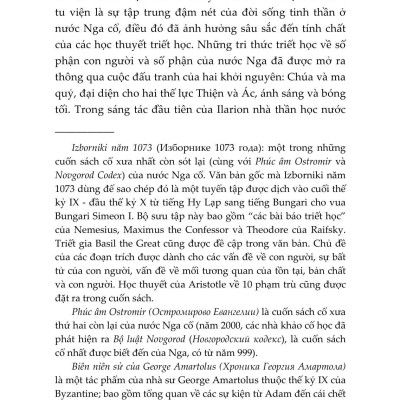 Lược Sử Triết Học Nga (Sách Chuyên Khảo)