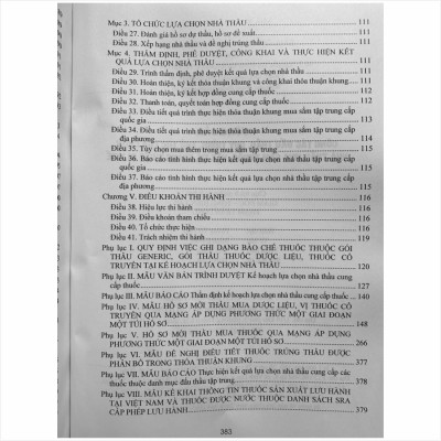 Sách Hướng Dẫn Công Tác Đấu Thầu, Quy Trình, Thủ Tục Lựa Chọn Nhà Thầu Mua Sắm Thuốc, Vật Tư, Trang Thiết Bị Y Tế - V2422D