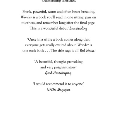 Auggie & Me: Three Wonder Stories